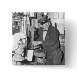 Gas Station Attendant Vintage Millburg Michigan Pins