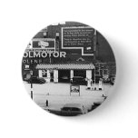 Gas Station Cleveland Ohio Vintage Photo Buttons