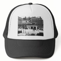 Gas Station Cleveland Ohio Vintage Photo Trucker Hat