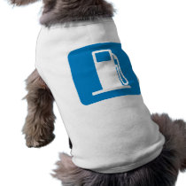 Gas Station Highway Sign pet clothing by wesleyowns Gas Station Highway Sign pet clothing