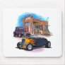 Gas Station Hot Rod Mouse Pads