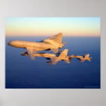 Gas Station in the Sky Poster