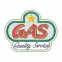 Gas Station Logo embroidered shirts