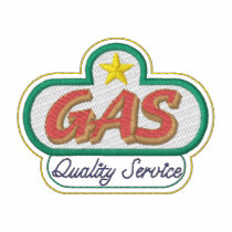 Gas Station Logo embroidered shirts by ZazzleEmbroidery Gas Station Logo embroidered shirts