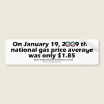 GasBeforeObama bumper stickers