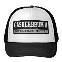 Gasherbrum 2 gorros bordados