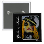 Gashes & Lashes Button