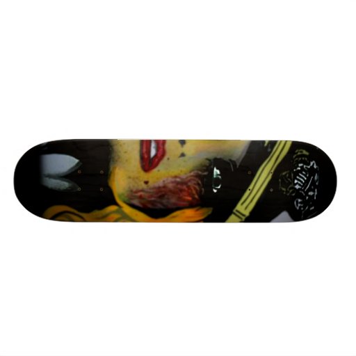 'Gashes & Lashes' Skateboard