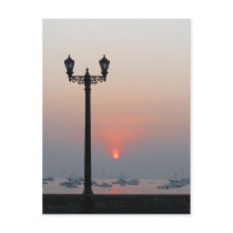 Gaslight at sunrise postcards