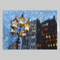 Gaslights, New York City cards
