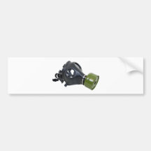 GasMask052409 Bumper Sticker