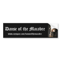 Gasmask-Fashion-Fetish, Danse of the Macabre, w... bumper stickers