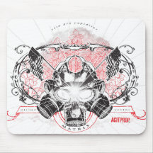 Gasmask Mouse Pad