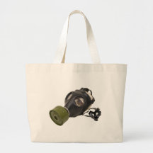 GasMaskSkull052409 Canvas Bag