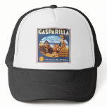 Gasparilla Brand Vintage Citrus Label hats