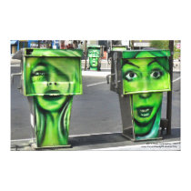 Gasps Pumps canvas prints