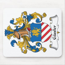 Gassler Family Crest mousepads