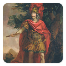 Gaston de France  Duke of Orleans Square Sticker