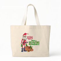 Gastric Bypass Santa Canvas Bags