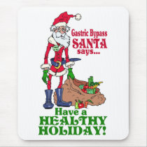 Gastric Bypass Santa mousepads by TheGalacticGroundhog Gastric Bypass Santa mousepads