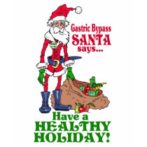 Gastric Bypass Santa t-shirts by TheGalacticGroundhog Gastric Bypass Santa t-shirts