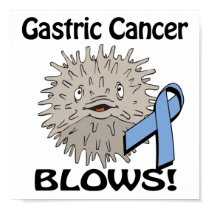 Gastric Cancer Blows Awareness Design Print