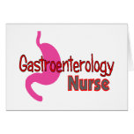 Gastroenterology  NURSE Unique Stomach Greeting Card