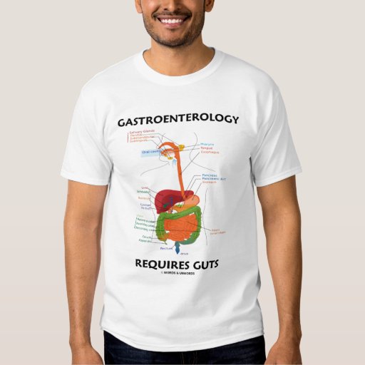 digestive system on t shirt