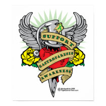 Gastroparesis Dagger posters by fightcancertees Gastroparesis Dagger posters