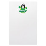Gastroparesis Fighting Penguin Custom Stationery