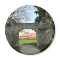 gate in town wall magnets