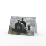 "Gate Latch at the Abbey" Northumberland, England Greeting Cards