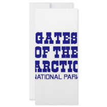 Gates of the Arctic National Park rack cards by bartstshirts Gates of the Arctic National Park rack cards