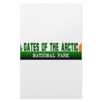 Gates of the Arctic National Park Customized Stationery