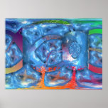 digital, art, abstract, fine, night, wolf, humor,