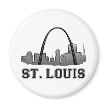 Gateway Arch in St. Louis Magnet