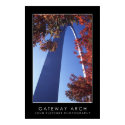Gateway Arch Poster w/ Borders posters