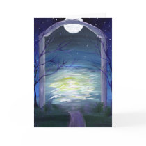 Gateway at the Edge of Forever: Fae Haven Greeting Card