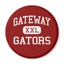 Gateway - Gators - High - San Francisco California magnets by customteamsportswear Gateway - Gators - High - San Francisco California magnets