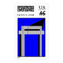 Gateway to Life - Blue postage