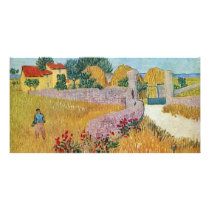 Gateway To The Farm By Vincent Van Gogh Picture Card