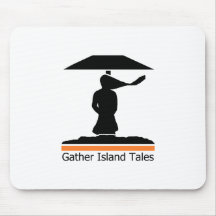 Gather Island Tales Logo Mouse Pad