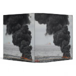 Gathered concentrated oil burns binders