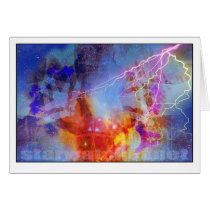 gathering 5x7 card