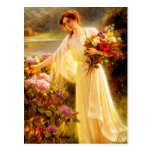 Gathering Flowers Postcards