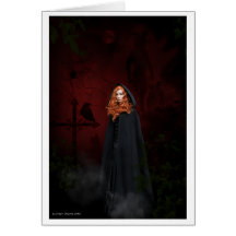 Gathering Holloween Card