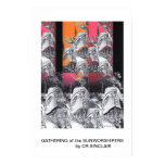 GATHERING OF THE SUNWORSHIPERS by CR SINCLAIR posters