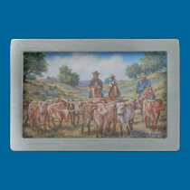 Gathering the Strays Belt Buckle belt buckles