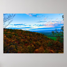 Gatineau Escarpment in fall Print