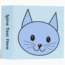 Gato azul lindo. Fondo azul claro de la raya